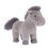 Brinquedo de pelúcia de pônei selvagem cinza para crianças, 24 cm (9,5 polegadas). 1