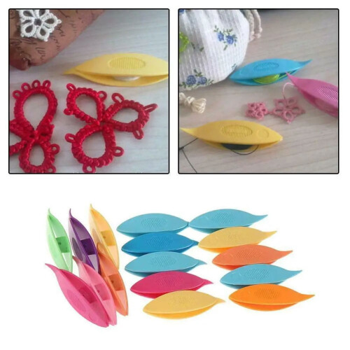 Shuttle Weaving Tool Set Plastic Mixed Color 5-Piece 1