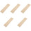5Pièces Support Domino En Bois De Pin Clair Pour Jeux De Société 5