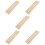 5Pièces Support Domino En Bois De Pin Clair Pour Jeux De Société 10