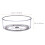 FOXNOVO Rotating Condiment Organizer Clear Pet Material for Kitchen Storage 6