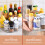 FOXNOVO Rotating Condiment Organizer Clear Pet Material for Kitchen Storage 7