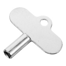 HEMOTON Plumbing Tools Water Key Radiator Key 5.70X5.40X1.00CM