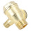 3-Way Check Valve Unidirectional Air Compressor Fitting 2