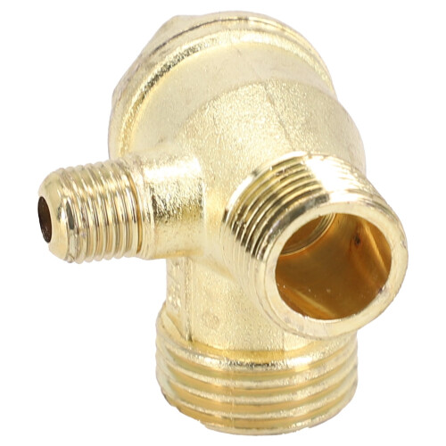3-Way Check Valve Unidirectional Air Compressor Fitting 2