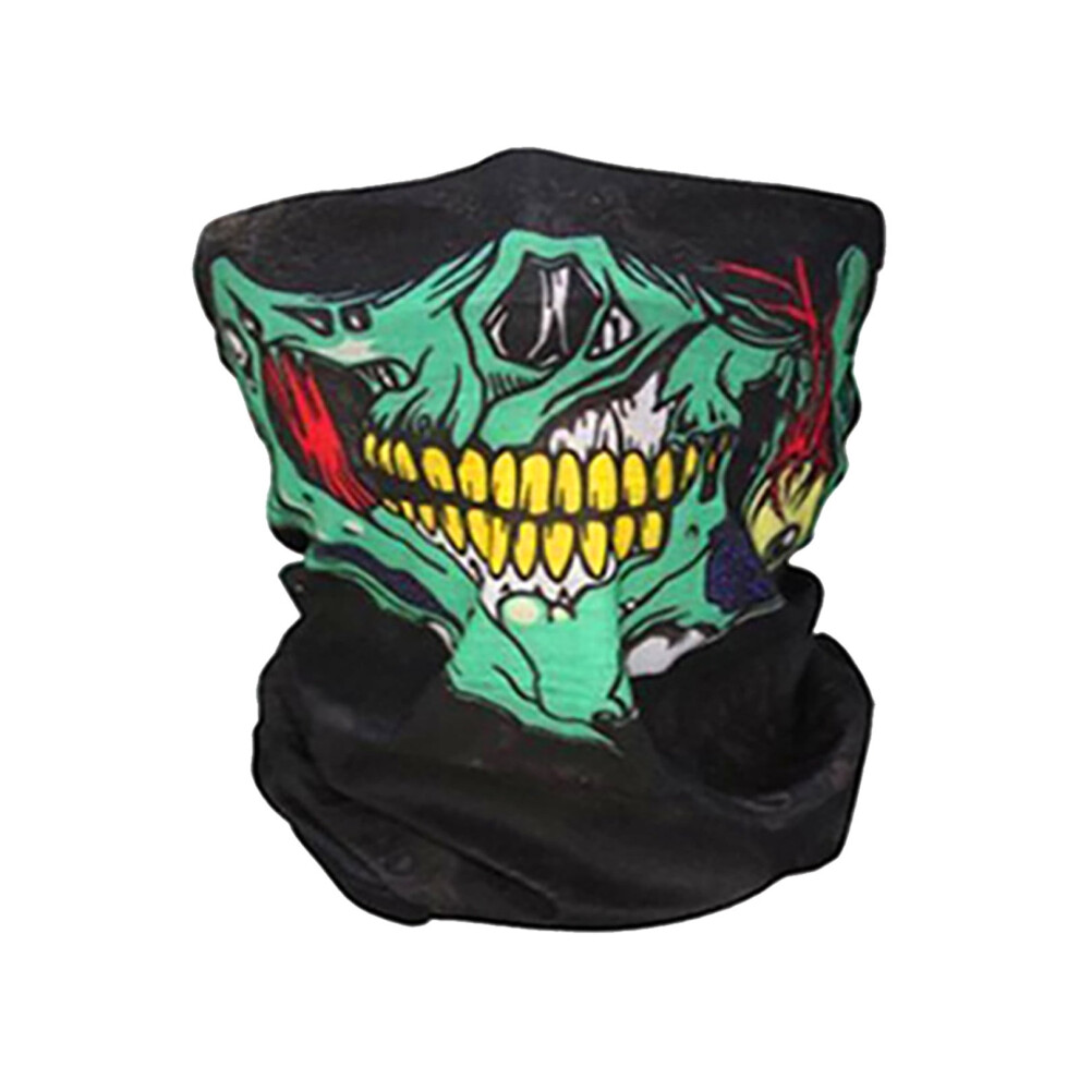 Neck Skull Mask For Men Headwear Half Face Mask For Motorcycle, Cold Weather Neck Warmer, Face Cover - Camouflage 9152228739864