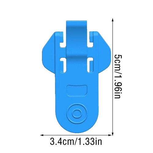 Blue Manual Can Opener Plastic Beverage Protector 1 2