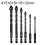 Masonry Drill Bits Set with Tungsten Carbide Tips for Various Surfaces 1