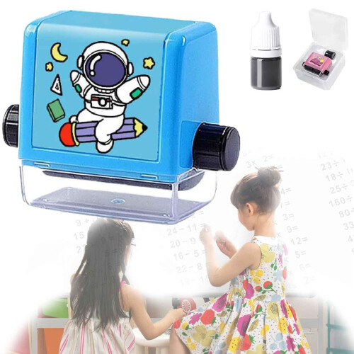 Brain Improvement Device for Kids, Roller Digital Teaching Stamp for + -  , 5ml, compatible with educational tools 1