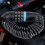 4-Digit Retractable Helmet Lock Cable for Motorcycle and 5