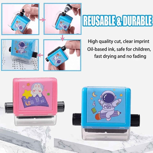 Brain Improvement Device for Kids, Roller Digital Teaching Stamp for + -  , 5ml, compatible with educational tools 2