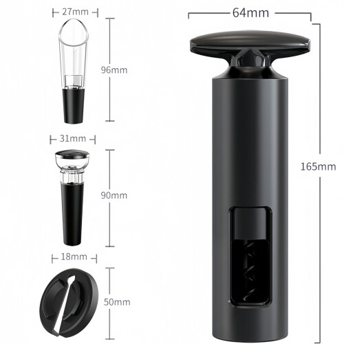 Four Piece Multifunctional Two In One Wine Bottle Opener Set 1