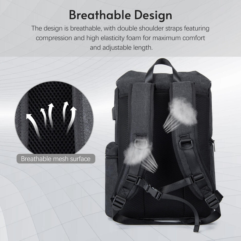 Cwatcun M8 Dslr Bag Travel Backpack 7340572016393
