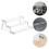 Ακρυλικό Riser Clear Display Stand Action Figure Rack Display Rack Display Rack Aroma Stand 4