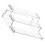 Ακρυλικό Riser Clear Display Stand Action Figure Rack Display Rack Display Rack Aroma Stand 7