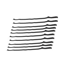 Adjustable 1cm Width Bow Tie Black/White Elastic Band For Men Women Teens Elegant Black Elastic Straps for Bow Tie Color D