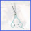 1 Pc Flat Shears Hair Cutting Scissors for Hair Styling Blue Silver Tone 4