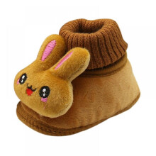Infant Baby Boy Girls Toddlers Moccasins Non-Skid Indoor Slipper Shoes Socks Booties