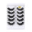 5 ζευγάρια Kiss Eyelashes Διάφανη μάσκαρα για ψεύτικο μακιγιάζ, ψεύτικες γυναίκες 3