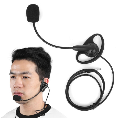 LHCER Motorcykel Intercom Headset, 3,5 mm Jack Hovedtelefoner 1