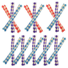 Pcs Parrot Gnawing Braided Tube Toy Birthday Party Favor Pinata Filler Finger Trap ( Pack)