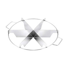 Stainless Steel 6-Slice Pie Cutter, 13-Inch Cake Slicer & Divider for Pie, Pancake, Pizza – Compatible with standard kitchen use