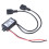 Jævnspændingsomformere Adapter 12V-24V til 5V3A Effektjusterer Spændingsregulator Step-down Modul med Dobbelt USB 7