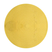 Round Placemat for Dining Table Honeycomb Bee Place Mat Heat Resistant Kitchen Table Mat for Party Home Decor Everyday Use Washable