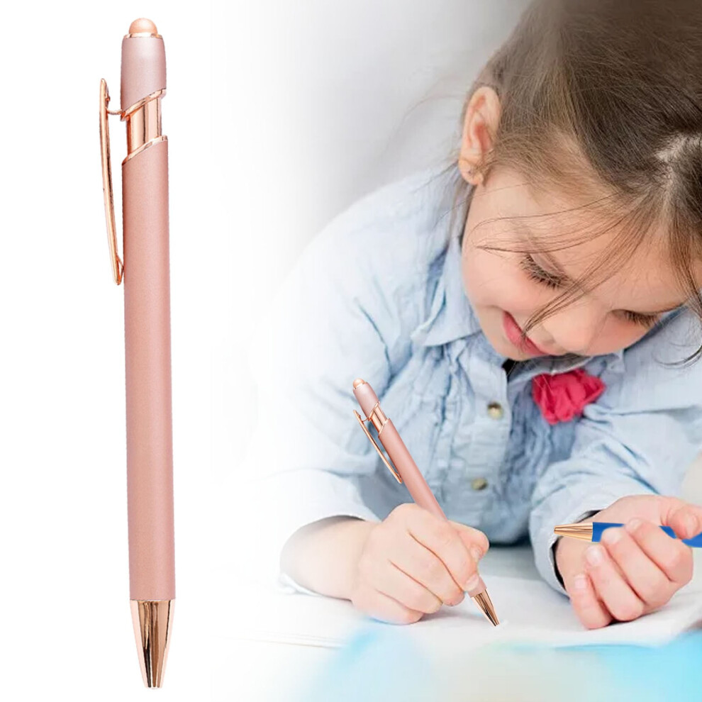 2-In-1 Ballpoint Pen And Stylus, Soft Touch Metal Retractable Pen For Effortless Writing & Smooth Screen Navigation On All Devices 9170372328833