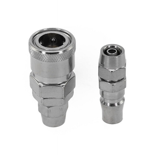 Quick Release Air Hose Fittings Coupler Connector Set 2 Pcs 1