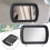Car Sun Visor Mirror Makeup Sun-shading Cosmetic Vanity Mirror 1