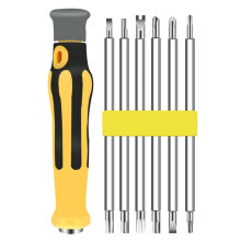 6-in-1 Multi-Functional Screwdriver Set with Detachable Handle, Alloy Material – Compatible with Household Repairs