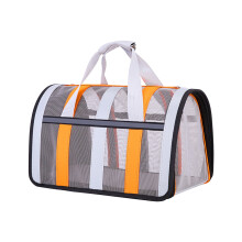 Large Capacity Pet Travel Backpack – Foldable, Breathable Mesh Carrier for Small/Medium Cats & Dogs, Compatible with Outdoor Use & Commuting