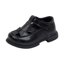Toddler Girl Mary Jane Flat Dress Shoes Girls Sandals For Everyday Comfort With Flexible Sole Black 4-5 Years