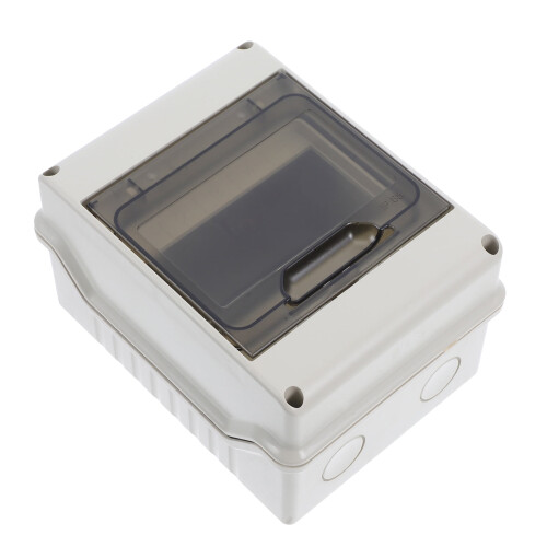 Circuit Breaker Box Plastic White Waterproof 1Pack