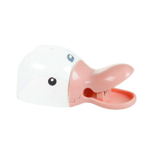 2 in 1 Professional Pet Duckbill Shaped Feeding Shovel for Dog Cat Food - Food Package Seal Clip - Cute Duckbill Small Spoon