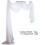 White Sheer Canopy Bed Curtain 197x59 Inch 5
