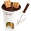 Chocolate Fondue Mugs Set with Forks 6 pcs 7