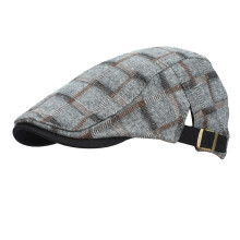 Scally Cap for Men Casual Hats for Men Beret Hat Men Newsboy Cap for Men Flat Cap Dark Gray One Size