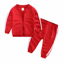 Baby Long Sleeve Sweater and Pants Set Unisex Red 3-6 Months