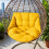 Egg Chair Cushion Waterproof Outdoor Thickened Replacement 7
