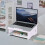 Laptop Stand,Monitor Riser,Desktop Storage Shelf,Ergonomic Wood-Plastic Laptop Holder,Space-Saving White Organizer 1