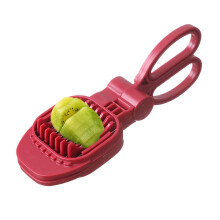 Portable Strawberry Cutter & Chopper for Kiwis, Bananas, Eggs, Veggies – Compatible with Dessert Cups, Salad, Cake Stand, Bread Decor