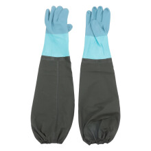 1 paire de gants longs en caoutchouc, gants de nettoyage, gants de jardinage, gants de travail