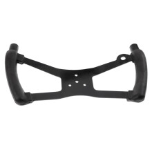 Black Go Kart Steering Wheel Racing Bike Scooter Handle H Style 350mm (US Stock)