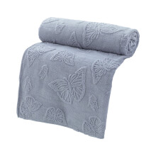 Plaid en solde boutique - Motif papillon - Doux et chaud - Idéal pour amoureux, maman, papa, amis - Léger et moelleux - Parfait pour canapé, lit