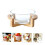 Fruit Bowl Set Smooth Rim Kitchen Dining Tableware 6