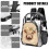 3D Printed Transparent Backpack for Comics & School – Waterproof, Multi-Functional, Back-to-School Gift 3