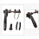 Compound Launcher Rest Fall Away Accessory, High Performance 7