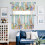 Easter Kitchen Curtains and Valances Set Spring Yellow 2